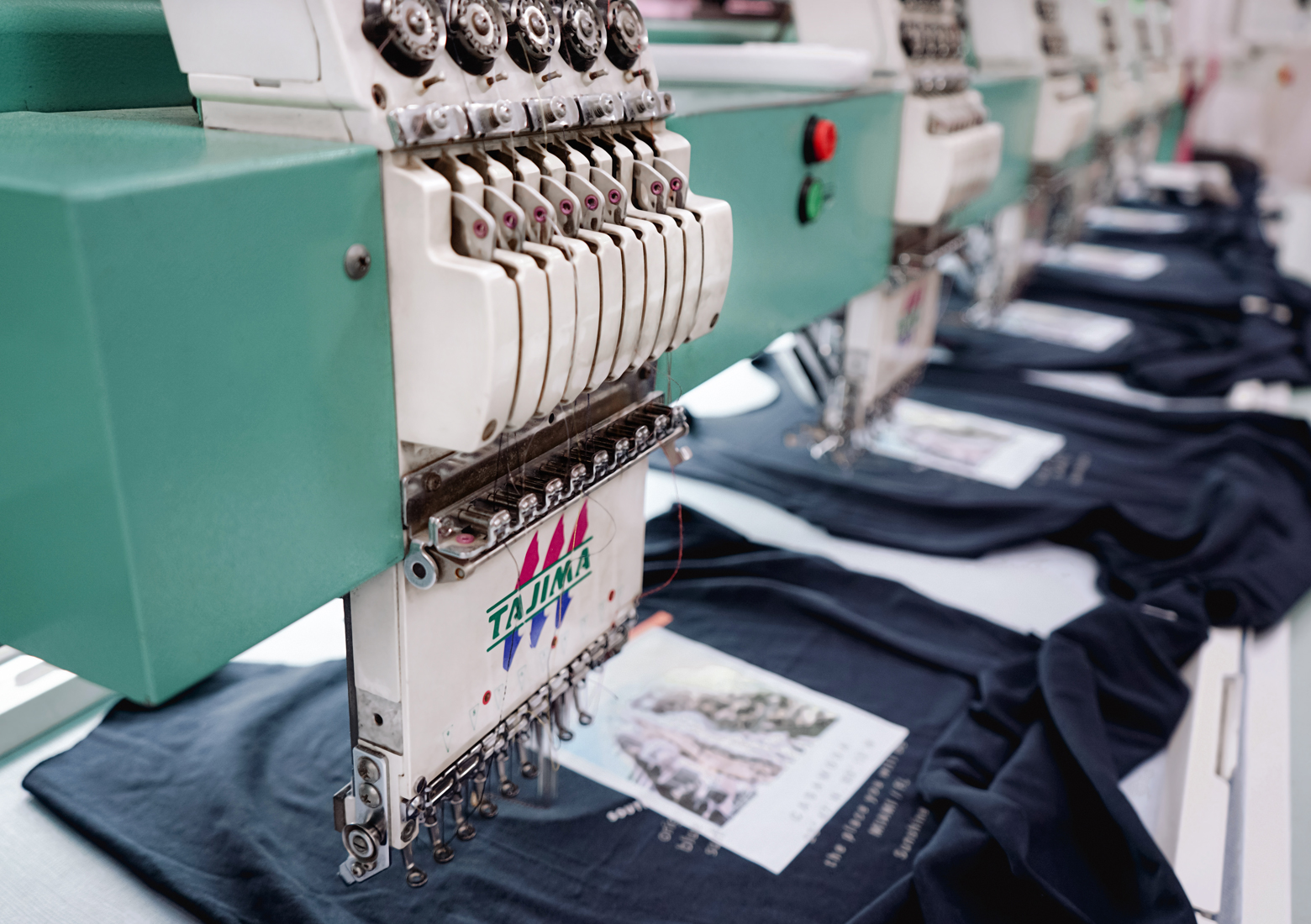 SAG Fashion Embroidery Stickerei Textilproduktion